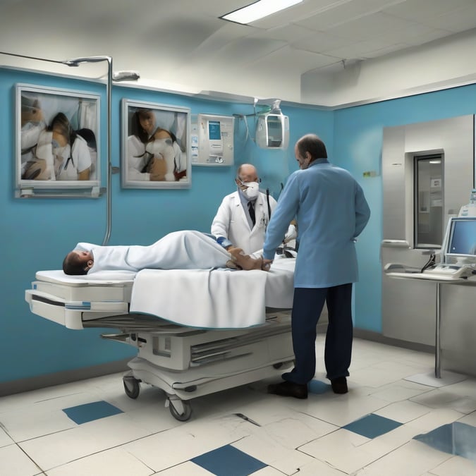 ¡Alarma en el Hospital! Hombre Despierta 'Azul como Avatar' por un Error Absurdo