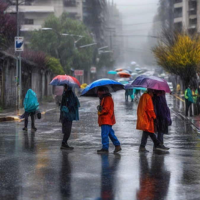 ¡Alerta Meteorológica! El Frío Regresa con Lluvias Intensas a Santiago