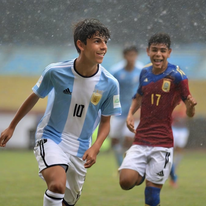 ¡Argentina al frente! Victoria épica sobre Venezuela y liderato en el Sudamericano Sub 17