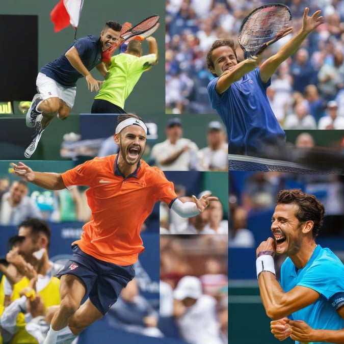 ¡Argentina Domina Houston! Etcheverry, Tirante y Burruchaga Avanzan con Soltura