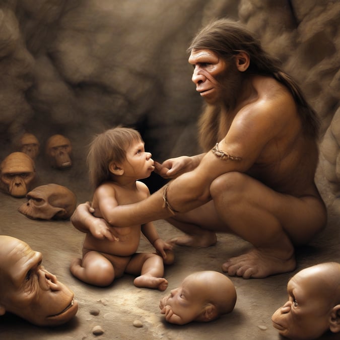 ¡Asombroso! Bebés Neandertales Crecían a Ritmo Vertiginoso: ¡A los 6 Meses Parecían Adolescentes!
