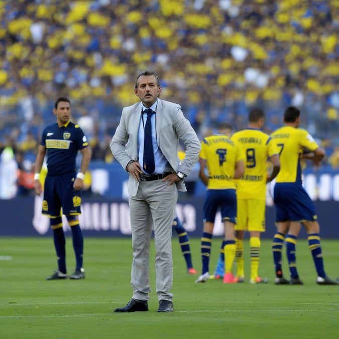 Úbeda en la cuerda floja: ¿Renovación o DT bomba en Boca?