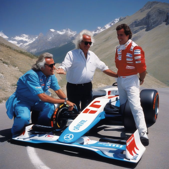 Briatore impulsa a Colapinto: Del Filming Day en Alpine a rugir en Palermo