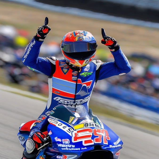 ¡Caída Épica! Jorge Martín Gana en MotoGP y Celebra... Rodando por el Asfalto