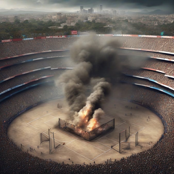 Caos en el Clásico: Gas Lacrimógeno y Disturbios Dejan el Partido Suspendido