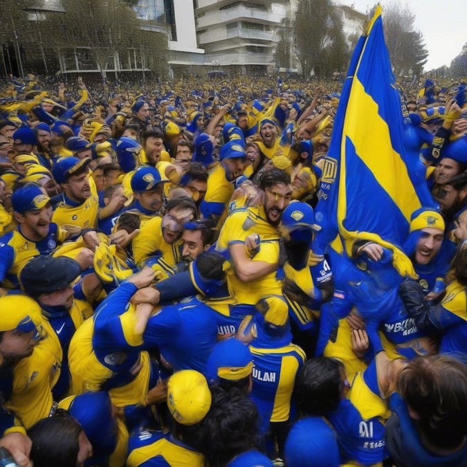 ¡Chile se tiñe de azul y oro! Boca Juniors ya está en Santiago para el debut copero
