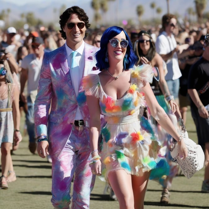 ¡Coachella Explosivo! Katy Perry y Justin Trudeau Avivan Rumores de Romance