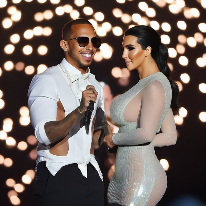 ¡Confirmado! Kim Kardashian y Lewis Hamilton: ¡Besos y Romance a la Vista!