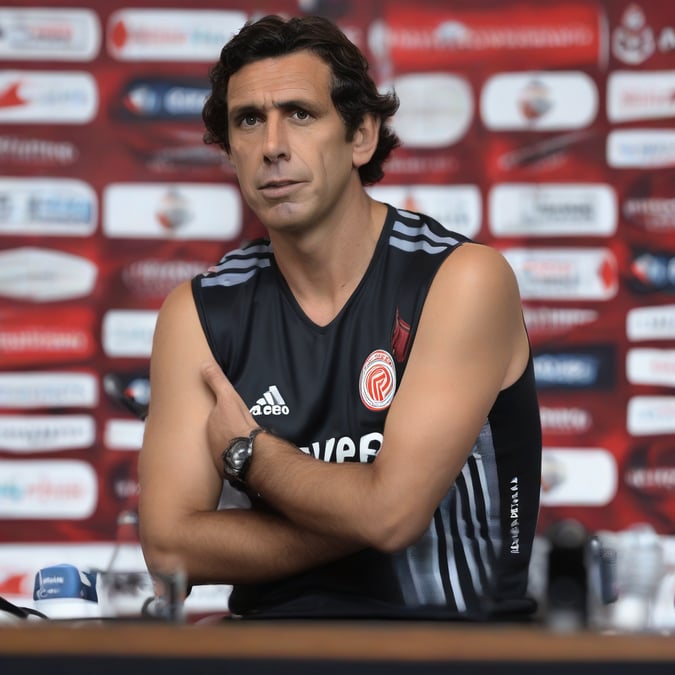 Coudet al desnudo: Superclásico, lesiones, Armani y el futuro de River