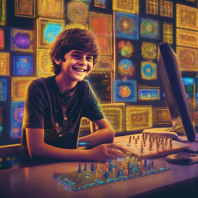 ¡De Argentina con acento español! El prodigio del ajedrez que enamora la web