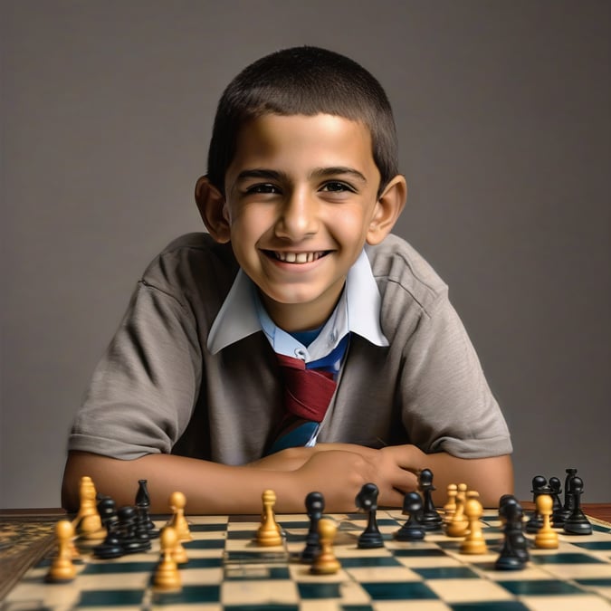 ¡De Argentina con acento español! El prodigio del ajedrez que enamora la web