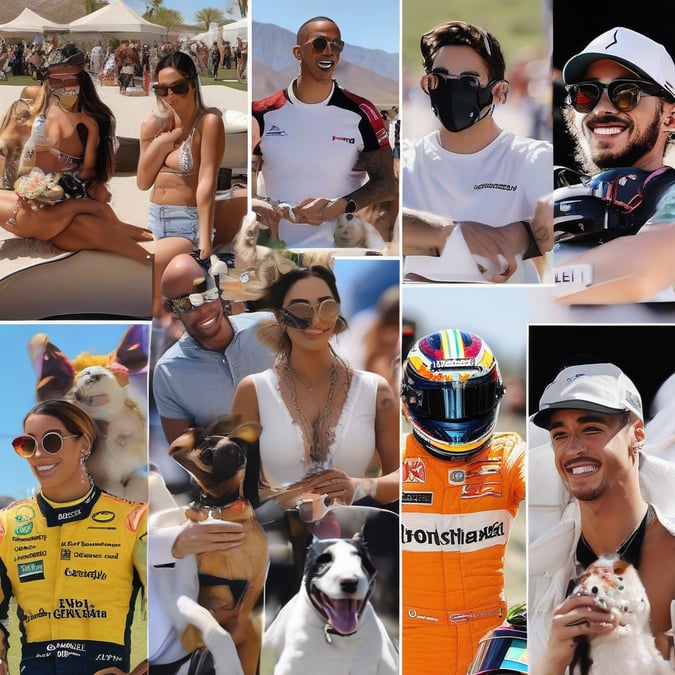 ¡De Taekwondo a Coachella! Así se relajan las estrellas de la F1 durante la pausa
