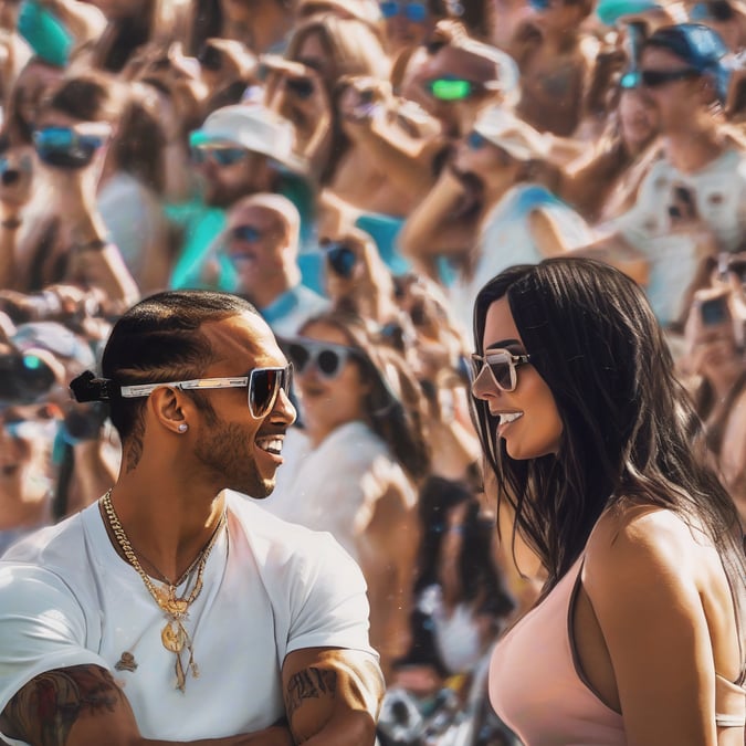 ¡De Taekwondo a Coachella! Así se relajan las estrellas de la F1 durante la pausa