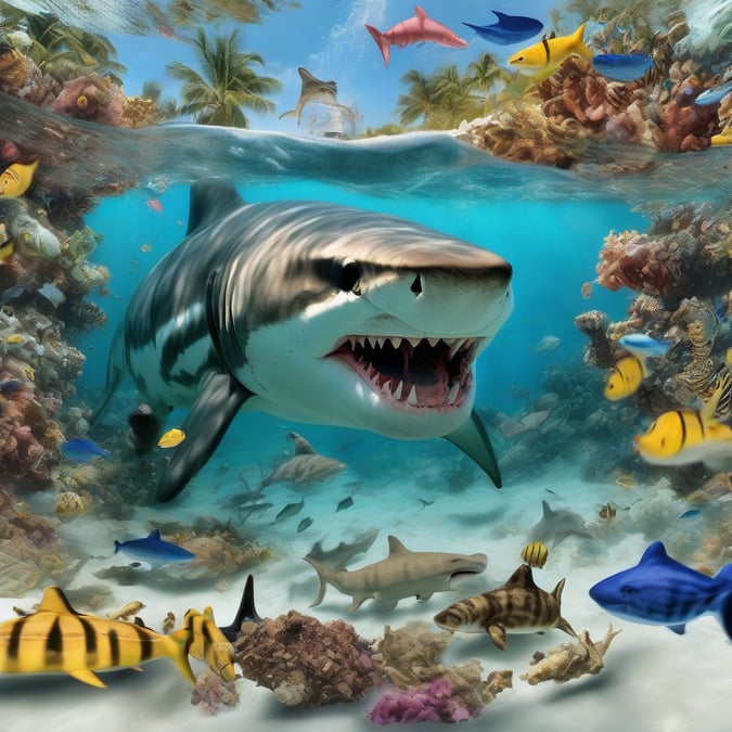 ¡Drogas en el Paraíso! Cocaína y Analgésicos Detectados en Tiburones de las Bahamas