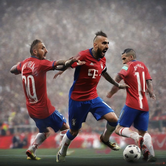 ¡Duro cruce! Peric explota contra Vidal por sus críticas a la Roja: 