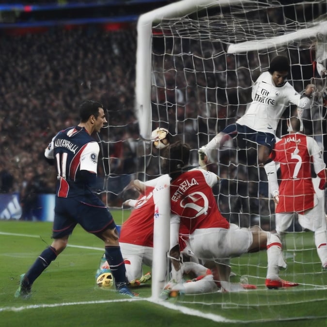 El claro penal sobre Kvaratskhelia que le permitió al PSG igualar la final de Champions League ante Arsenal