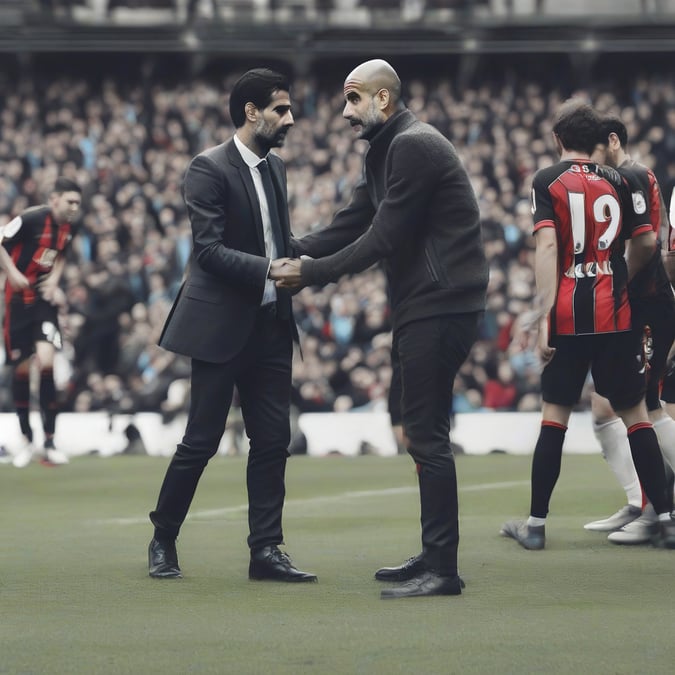 El reconocimiento de Guardiola al argentino Marcos Senesi tras el empate del City ante el Bournemouth