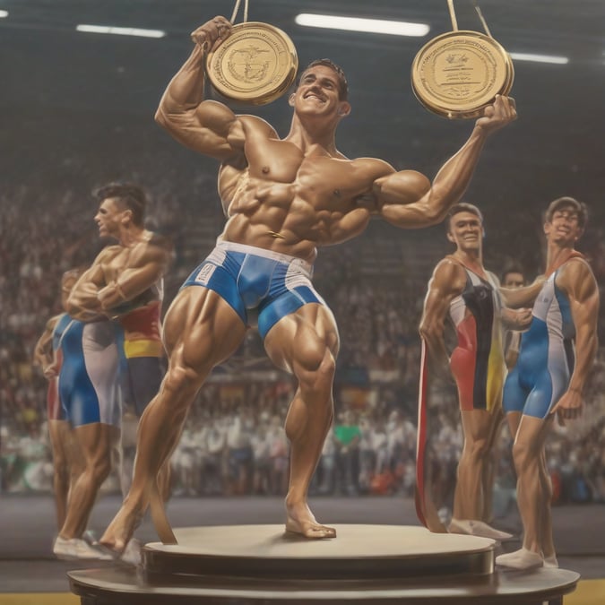 El Secreto Revelado: El Hijo Oculto de Schwarzenegger Conquista el Fisicoculturismo