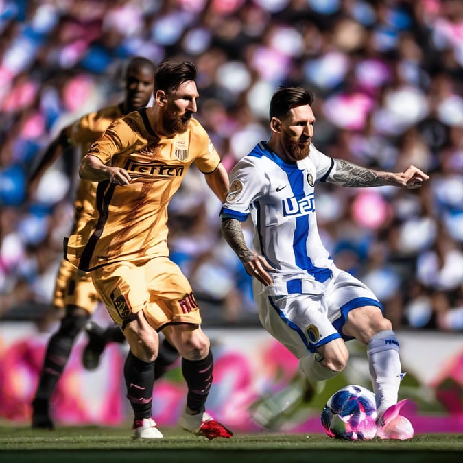 ¡'Eres muy bajito!' El épico cruce entre Messi y un defensor que lo provocó