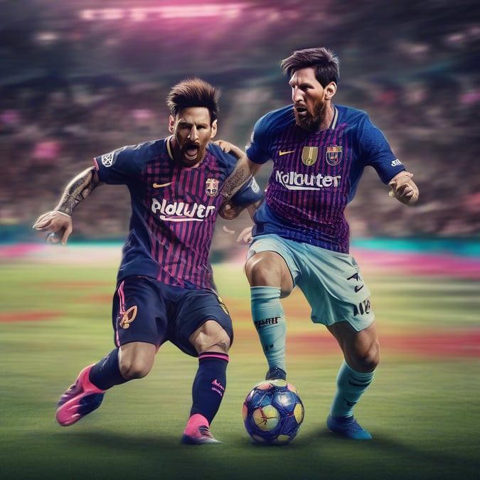 ¡'Eres muy bajito!' El épico cruce entre Messi y un defensor que lo provocó