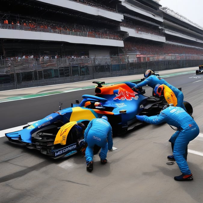 ¡Escena surrealista en China! El insólito momento que vivió Franco Colapinto en los boxes de la F1