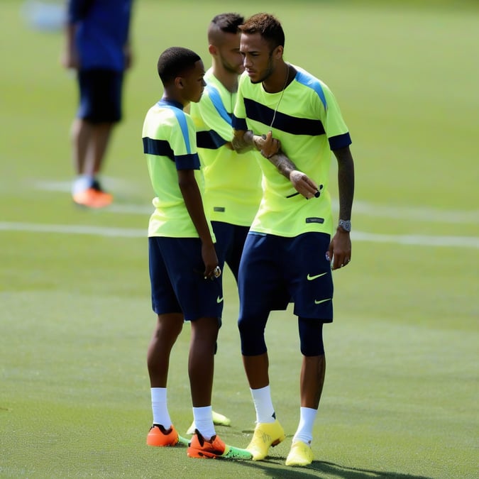 ¡Escándalo en el Santos! Neymar se enfrenta a Robinho Jr. con zancadilla y bofetada