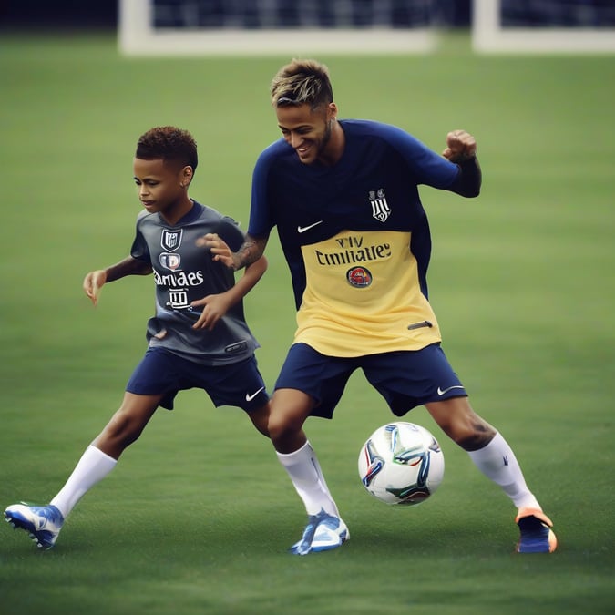 ¡Escándalo en el Santos! Neymar se enfrenta a Robinho Jr. con zancadilla y bofetada