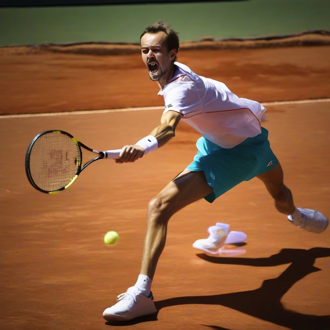 ¡Escándalo en Madrid! Medvedev al borde de la descalificación por gesto obsceno