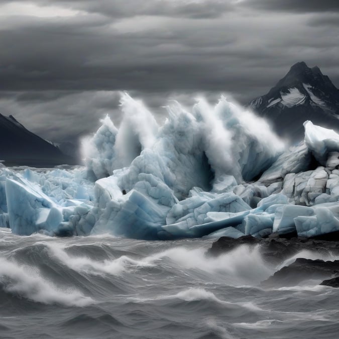 Estudio advierte riesgo de tsunamis por el derretimiento de los glaciares: 