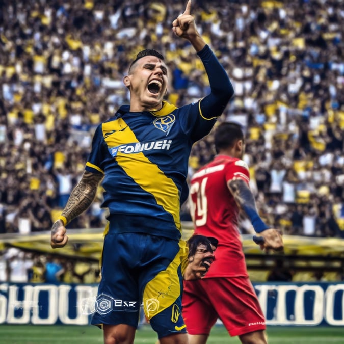 ¡GOLAZO! Milton Giménez desata la locura en Boca con un remate IMPOSIBLE