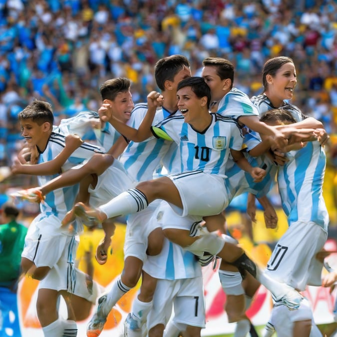 ¡GOLAZOS! Argentina Sub 17 Aplasta a Bolivia y Sueña con el Mundial