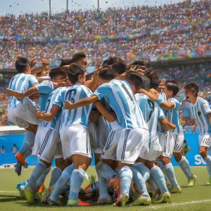 ¡GOLAZOS! Argentina Sub 17 Aplasta a Bolivia y Sueña con el Mundial