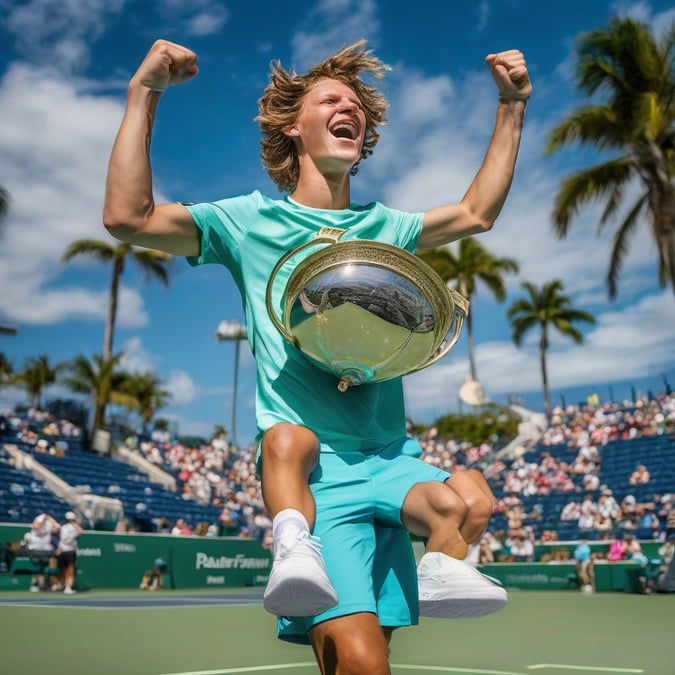 ¡Historia Pura! Sinner Imita a Marcelo Ríos y Domina Miami Sin Ceder Un Set