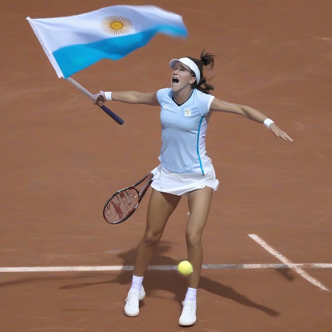 ¡Histórico! Argentina Domina a Perú en el Debut de Suárez como Capitana en la Billie Jean King Cup
