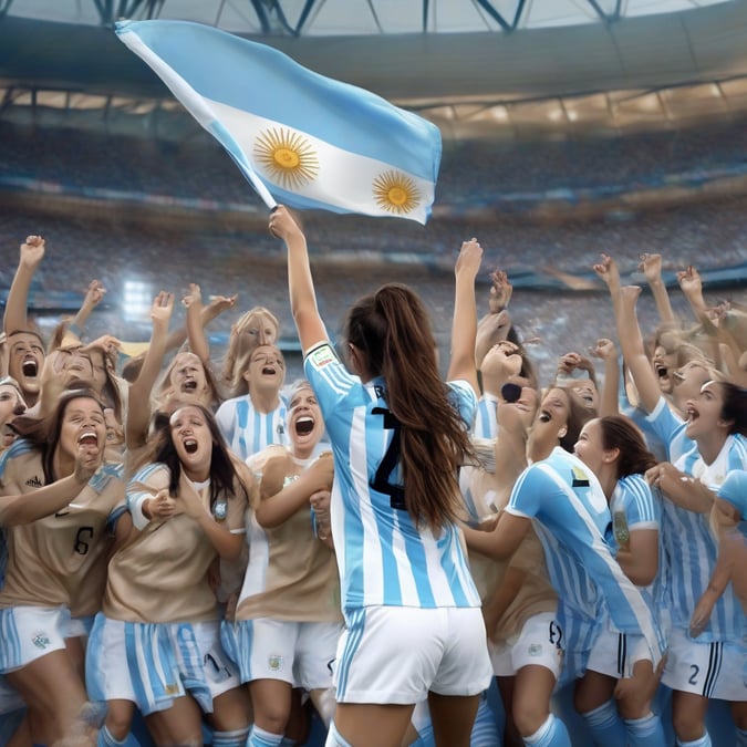 ¡Histórico! Argentina femenina a la cima y sueña con el Mundial