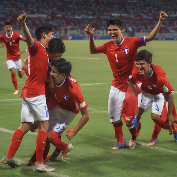 ¡Histórico! Chile vence a Paraguay y se acerca al Mundial Sub 17