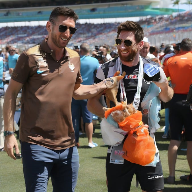 ¡Histórico! Colapinto entra en la zona de puntos y Messi lo celebra en Miami