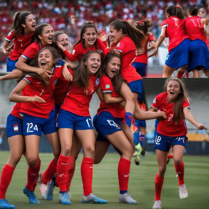 ¡Histórico! La Roja Femenina Sub 17 da un golpe maestro y sueña con el Mundial