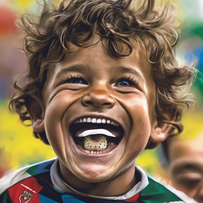 ¡Impactante! Jugador de Rugby pierde dientes en el campo... y su reacción te sorprenderá