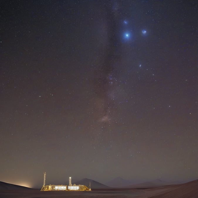 ¡Impresionante! Astronauta captura el futuro ojo del mundo desde el espacio: Chile y el Telescopio Gigante