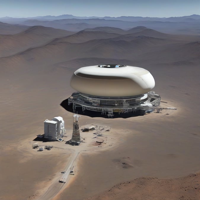 ¡Impresionante! Astronauta captura el futuro ojo del mundo desde el espacio: Chile y el Telescopio Gigante