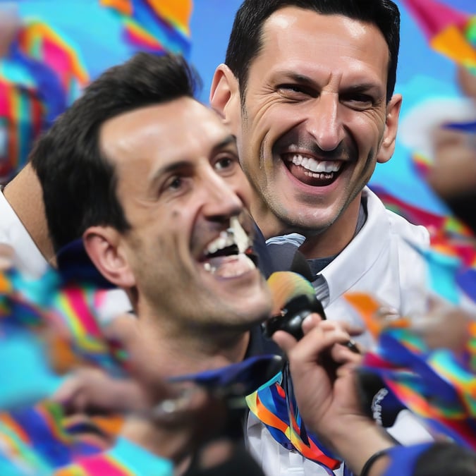 ¡Interrupción Épica! Hincha Infiltra la Conferencia de Scaloni y lo Confronta