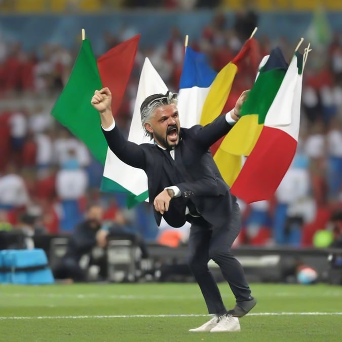 ¡Italia NO va al Mundial! El DT Gattuso revela: 'Si me pinchan, no sale sangre'