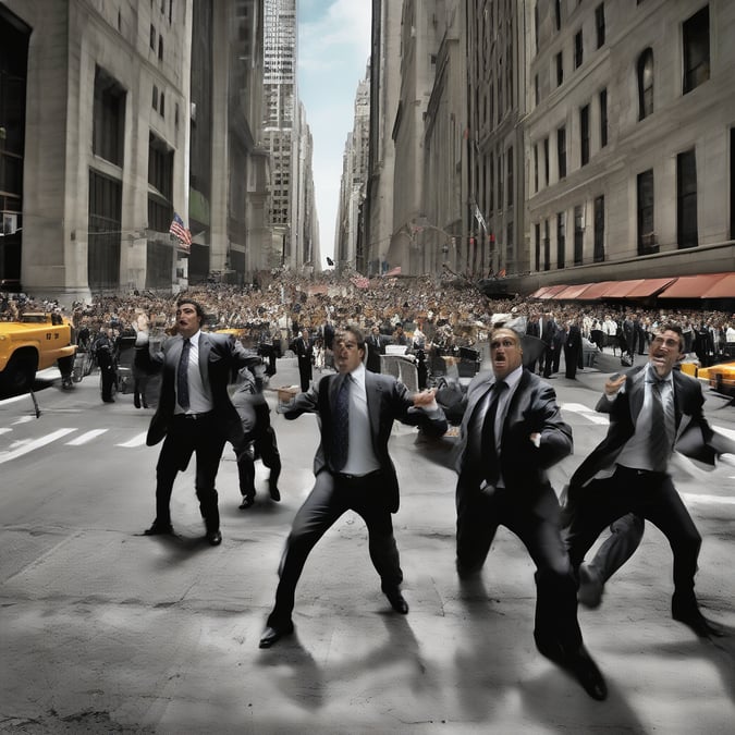 Jornada financiera: Wall Street cayó con fuerza, arrastró a las acciones argentinas y subió el riesgo país