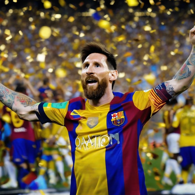 La Cumbia para el Rey: El Periodista Chiche Ferro le Canta a Messi con 'La Capa Dorada'