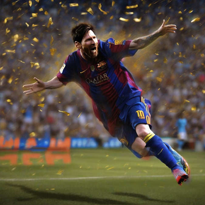 La Cumbia para el Rey: El Periodista Chiche Ferro le Canta a Messi con 'La Capa Dorada'