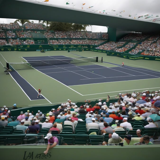La lluvia frenó el inicio del Masters 1000 de Miami Open: los 50 partidos que se jugarán hoy, con cuatro argentinos en cancha