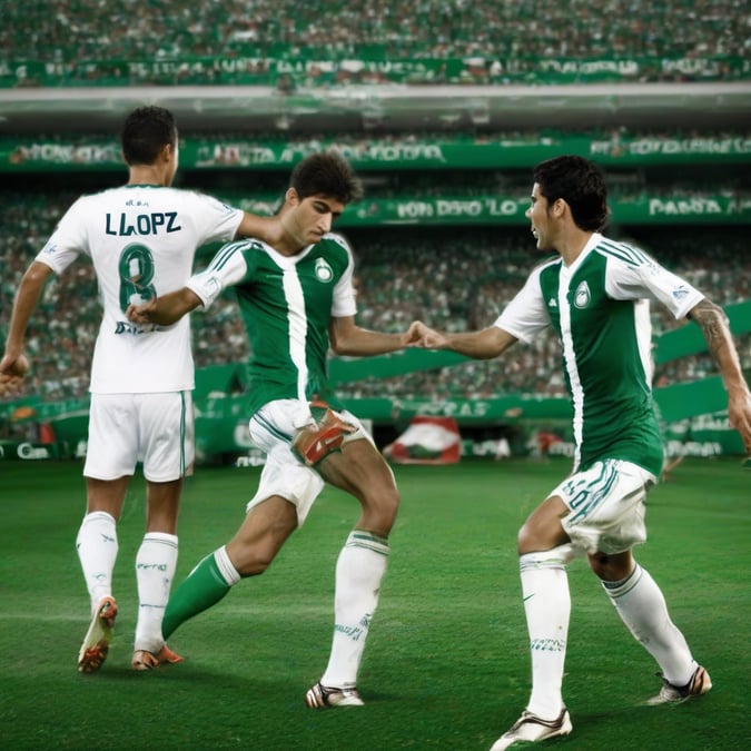 Las tres asistencias de José López en la goleada del Palmeiras tras confirmar su lugar en la lista de Argentina para el Mundial