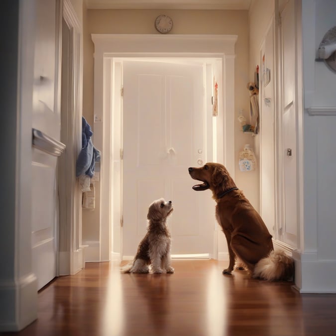 Lágrimas de alegría: El emotivo reencuentro de astronauta con su perrita tras la misión lunar
