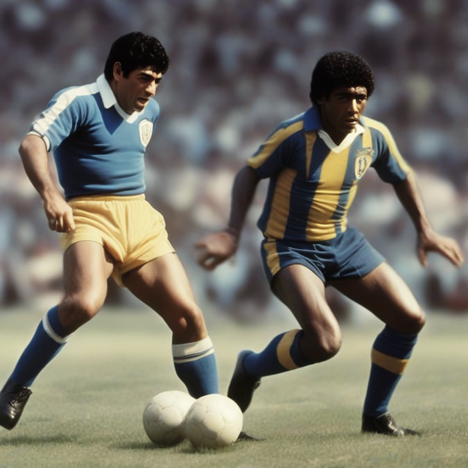 Los videos inéditos de un encuentro histórico entre Maradona y Pelé: de las mañas de los rivales a los defensores más duros